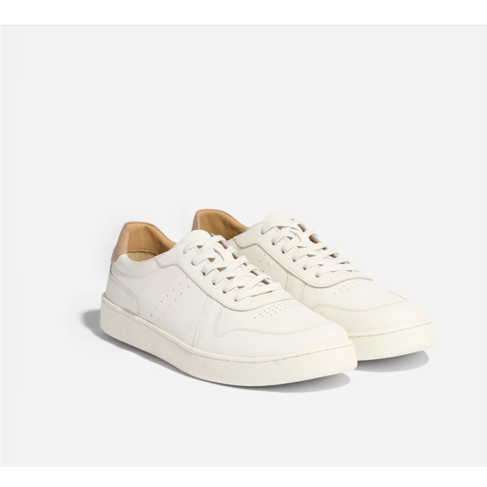 Nisolo Bria Court Sneaker White size 9.5